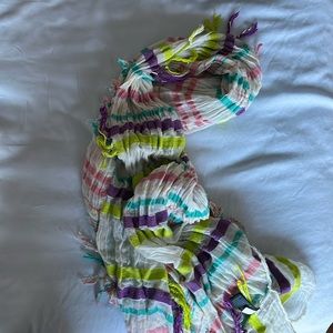 Multicolor American eagle scarf